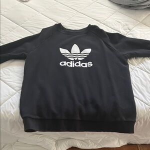 adidas Black Crewneck Sweater